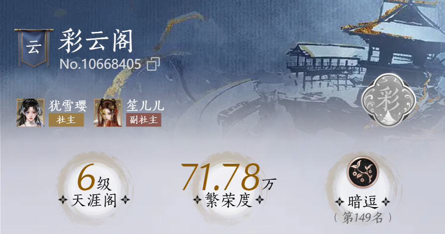 彩云阁百业信息参考图